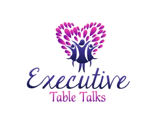 Executive Table Talks logo design by Dawnxisoul393