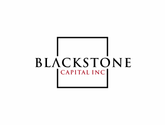 Blackstone Capital Inc logo design by ammad