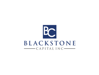 Blackstone Capital Inc logo design by bricton