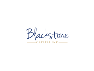 Blackstone Capital Inc logo design by bricton