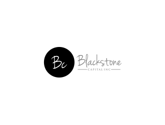 Blackstone Capital Inc logo design by bricton