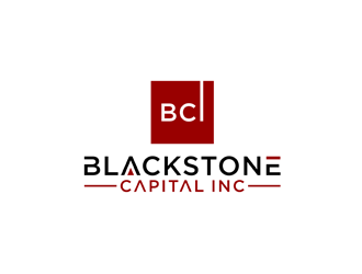Blackstone Capital Inc logo design by bomie
