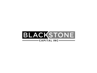 Blackstone Capital Inc logo design by bricton