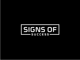 Signs of Success logo design by bricton