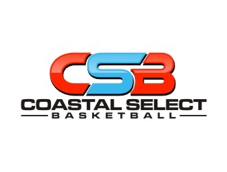 Coastal Select Basketball logo design by agil