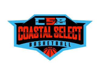 Coastal Select Basketball logo design by daywalker