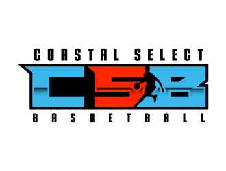 Coastal Select Basketball logo design by daywalker