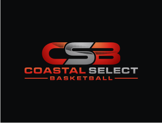 Coastal Select Basketball logo design by bricton