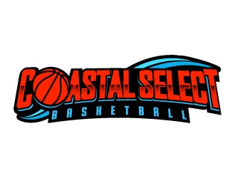 Coastal Select Basketball logo design by daywalker