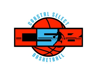 Coastal Select Basketball logo design by daywalker