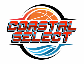 Coastal Select Basketball logo design by agus