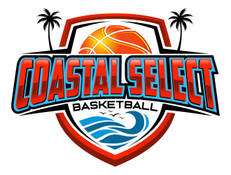 Coastal Select Basketball logo design by agus