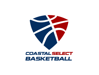 Coastal Select Basketball logo design by Ultimatum