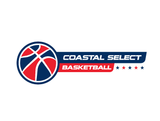 Coastal Select Basketball logo design by Ultimatum