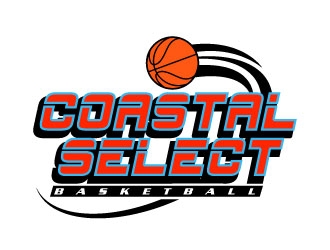 Coastal Select Basketball logo design by Suvendu