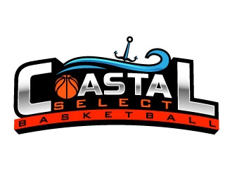Coastal Select Basketball logo design by Suvendu