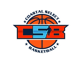 Coastal Select Basketball logo design by Suvendu