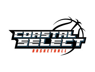 Coastal Select Basketball logo design by daywalker
