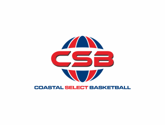 Coastal Select Basketball logo design by santrie