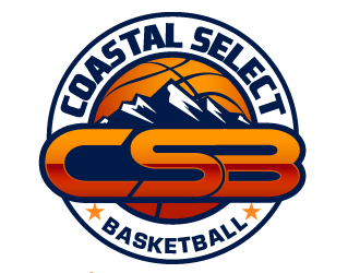 Coastal Select Basketball logo design by THOR_