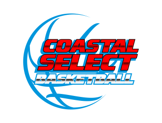 Coastal Select Basketball logo design by beejo