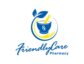 FriendlyCare Pharmacy logo design by J0s3Ph