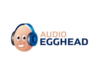 Audio Egghead logo design by DesignPal