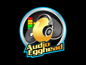 Audio Egghead logo design by Dhieko