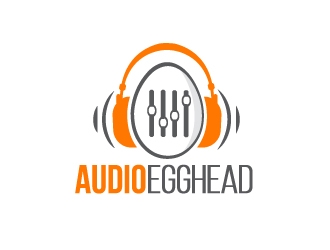 Audio Egghead logo design by NikoLai