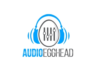 Audio Egghead logo design by NikoLai