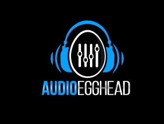 Audio Egghead logo design by NikoLai