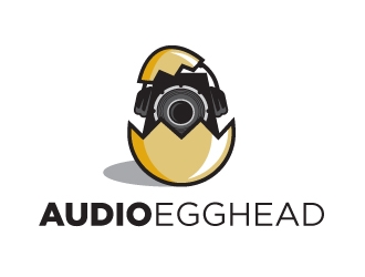 Audio Egghead logo design by biaggong