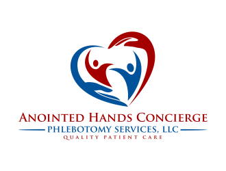 Anointed Hands Concierge Phlebotomy Services, LLC logo design by cintoko