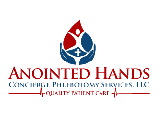 Anointed Hands Concierge Phlebotomy Services, LLC logo design by bloomgirrl