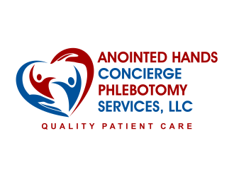 Anointed Hands Concierge Phlebotomy Services, LLC logo design by cintoko