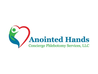 Anointed Hands Concierge Phlebotomy Services, LLC logo design by kasperdz