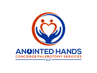 Anointed Hands Concierge Phlebotomy Services, LLC logo design by IrvanB