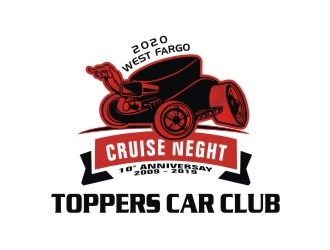 Toppers Car Club logo design by hariyantodesign