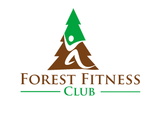 Forest Fitness Club logo design by bloomgirrl