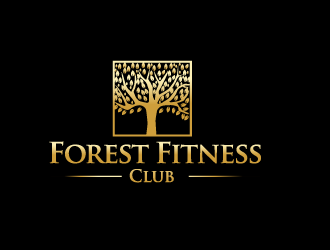 Forest Fitness Club logo design by bloomgirrl