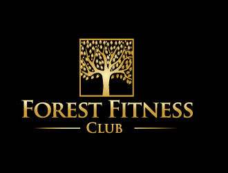 Forest Fitness Club logo design by bloomgirrl