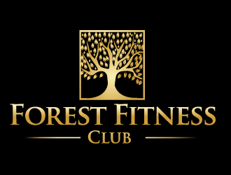 Forest Fitness Club logo design by bloomgirrl