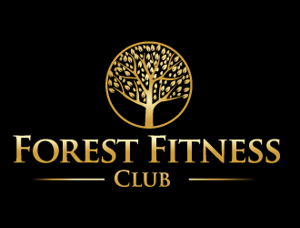 Forest Fitness Club logo design by bloomgirrl