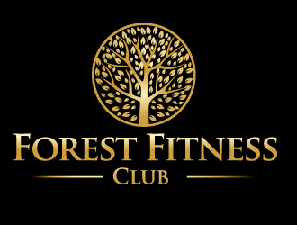 Forest Fitness Club logo design by bloomgirrl