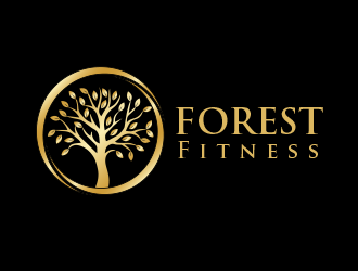 Forest Fitness Club logo design by BeDesign