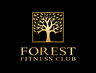 Forest Fitness Club logo design by pakNton