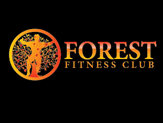 Forest Fitness Club logo design by pixeldesign