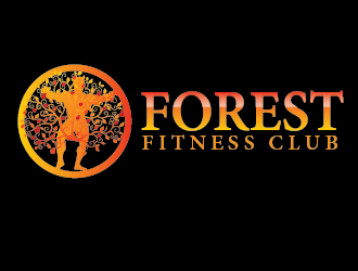 Forest Fitness Club logo design by pixeldesign