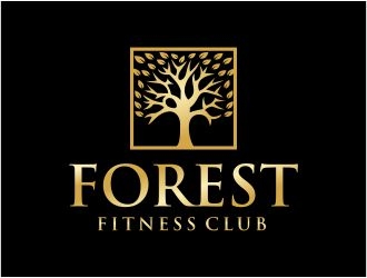 Forest Fitness Club logo design by 48art
