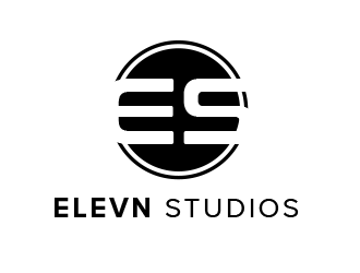 ELEVN STUDIOS logo design by BeDesign